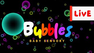 Live  Neon Bubbles Sensory Video  Happy Sensory Videos  Autism ADHD Sensory Therapy with Chill Ou [upl. by Emlyn388]