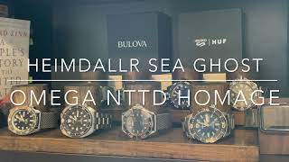 Is the Heimdallr Sea Ghost Omega Sea Master No Time To Die homage any good watchreview 007 [upl. by Sperry]