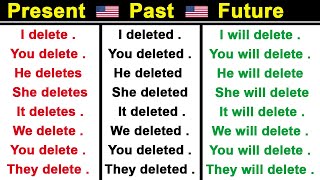 To delete  Efase – Simple Present Simple Past Simple Future and Conditional [upl. by Amaral]