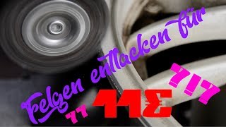 FELGEN ENTLACKEN für 11€  VLOG  CMVG [upl. by Sosthina]