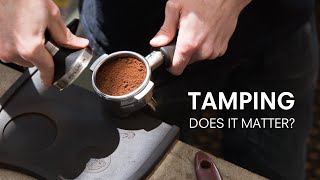 Tamping Coffee Does it really make a difference [upl. by Adilen]