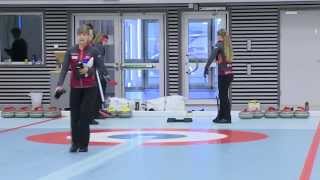 CURLING 2015 EJCT Livechannel Cup  Semifinal Girls  Panthera SWE  Rilea SWE [upl. by Ettelocin]