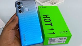 Infinix Hot 11 UnboxingFirst look amp Review Infinix Hot 11 Price Specifications amp Many More [upl. by Euqinahs]