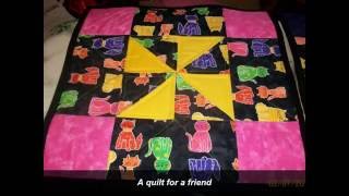 Quilting With Cats [upl. by Annahtur]