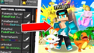 BEST Pixelmon Server For Minecraft Bedrock 121 [upl. by Sarad4]