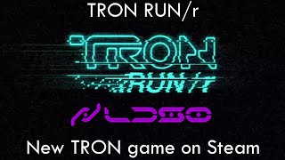 TRON RUNr  New TRON game on Steam [upl. by Ecinrev]