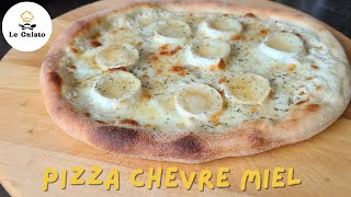 comment faire une pizza chèvre miel [upl. by Ranitta413]