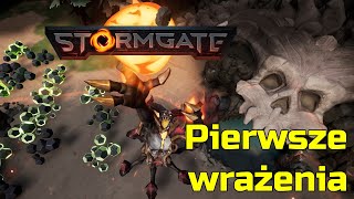 Moje pierwsze wrażenia z Stormgate [upl. by Ynnahc]