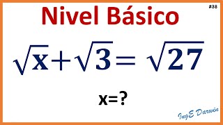 Una ecuación ideal para practicar propiedades básicas  1 Ejercicio [upl. by Oijres]