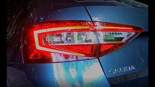 Skoda Superb Combi SportLine 2019 rear lightRücklicht [upl. by Kriste]