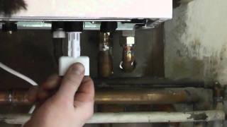 how to fill a worcester bosch 25si boiler with internal filling link [upl. by Eceerehs]