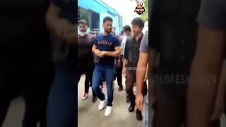 Thala Dhoni and Thalapathy Vijay Meeting video  Ms dhoni and Actor Vijay trending video [upl. by Econah]