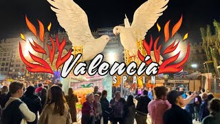 Exploring Valencia Spain for its Spectacular Las Fallas Festival 2024 🇪🇸 [upl. by Oniluap495]