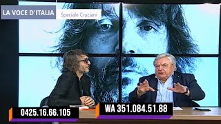 Cruciani ospite di Spatalino a quotLa voce dItaliaquot Prima Free Tv del 3092023 [upl. by Naga]