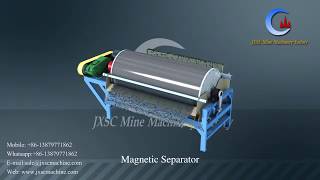 Wet Magnetic Separator High Intensity for magnetite ilmenite iron [upl. by Harvey]