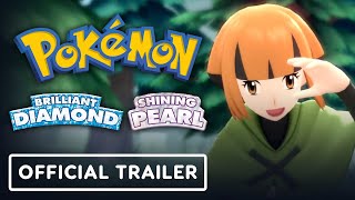 Pokemon Brilliant Diamond amp Shining Pearl News  Official Trailer [upl. by Bitthia]