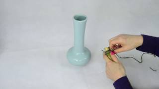 Ikebana Tips by Junko 11 alternatives to kenzan pinholders pt 4 [upl. by Ezequiel990]