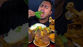 Spicy Green Chilli Eating mukbang asmr shortvideo reelsvideo viralvideo eating food reels [upl. by Samuela]