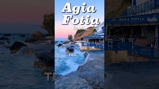 Agia Fotia blessedassurance agiafotia creteisland becausehelives [upl. by Viva]