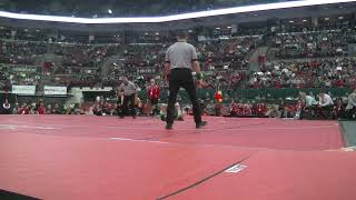 2022 OHSAA Wrestling State Championships 106 bs D1 [upl. by Ecienal]