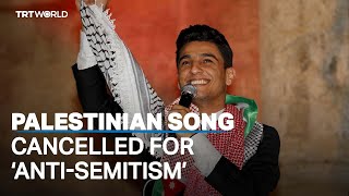 ProIsraeli groups target famous Palestinian song [upl. by Kielty]