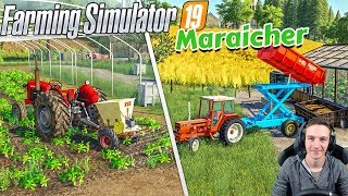 NOUVEAUX MODS POUR DU MARAICHAGE  Farming Simulator 19 [upl. by Fredella]