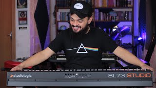 Studiologic SL 73 Studio  Unboxing e Primeiras Impressões  Michel da Luz [upl. by Alimaj]