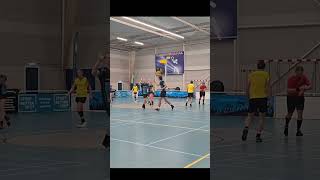 Assist van de week ballsport korfbal korfball Pallas08 PallasTV [upl. by Nilrak]