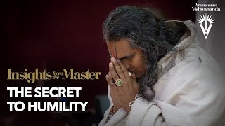 The Secret to Humility  Paramahamsa Vishwananda [upl. by Glassman]