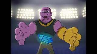 Thanos Beatbox Rude Buster Mashup Animation [upl. by Raychel]