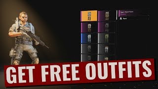 How to get FREE outfits in Tom Clancys The Division 2 [upl. by Ramor]