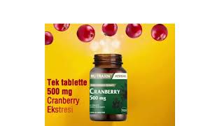 8680512627104 NUTRAXIN Cranberry 500 mg 60 Tablet [upl. by Goto]