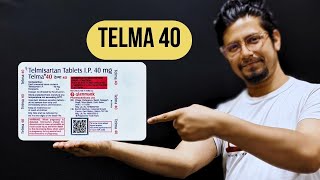 Telma 40 mg tablet uses in Hindi  Telma 40 mg tablet side effects telma 40 kis kaam aati hai [upl. by Nunnery250]