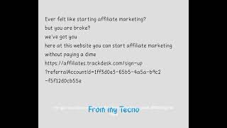 Affiliate marketing for free [upl. by Daloris]