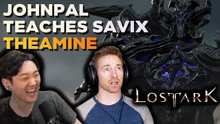 Johnpal Teaches Savix Theamine  WoW Player vs Lost Ark [upl. by Ahserkal]