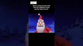 Santa running to earth memes for 1 minute and 25 seconds [upl. by Begga417]