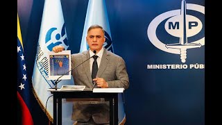 FGR Tarek William Saab anunció la detención de implicados en desmantelamiento del SEN 12072024 [upl. by Gnehc]