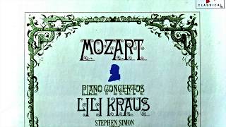 Mozart  Piano Concertos No2021222324252627  Presentation Centurys record  Lili Kraus [upl. by Notfol]