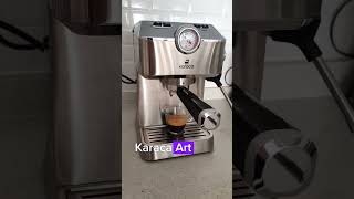 Karaca Coffee Art 1101 Espresso Makinesi ile Espresso Yaptım İnceleme [upl. by Eniluqcaj698]