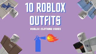 10 random roblox outfits Roblox clothing codes for bloxburgrhs [upl. by Deroo449]