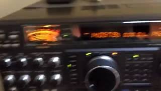 Yaesu FT1000D Vs Icom 7300 CW on 20 meters  1° Videos  IW2NOY [upl. by Asilec901]