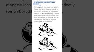 Mandela effect Monopoly man [upl. by Hgielsel]