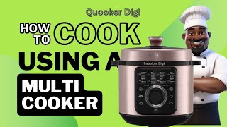 COOKING USING AN ELECTRIC PRESSURE COOKER  QUOOKER DIGI  CLEAN COOKING [upl. by Cattan]