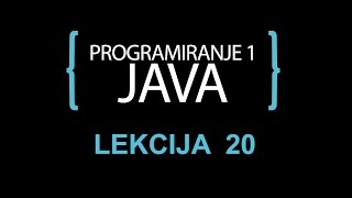 Java programiranje  19  Rad sa datotekama  čitanje iz datoteka [upl. by Adnilev244]