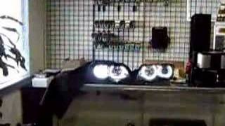 Stealth Auto HID conversion kit in BMW headlights vid1 [upl. by Isobel]