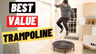 FITPULSE Mini Trampoline Unboxing and Review 2022  Small Indoor Trampoline for Adults [upl. by Solitta380]