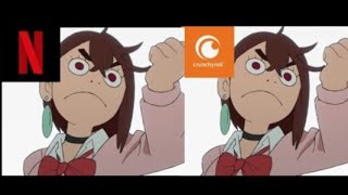 dandadan español latino Netflix vs Crunchyroll [upl. by Oninotna]