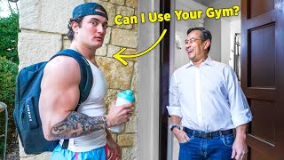 Asking Millionaires to Workout in THEIR Home Gym [upl. by Ariik]