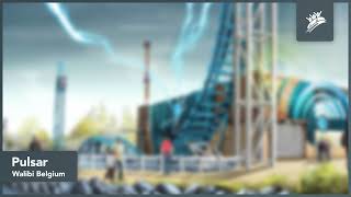 Pulsar  Walibi Belgium  Theme Park Music [upl. by Aholah]