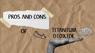 TITANIUM DIOXIDE IN FOOD INDUSTRY [upl. by Sturges259]